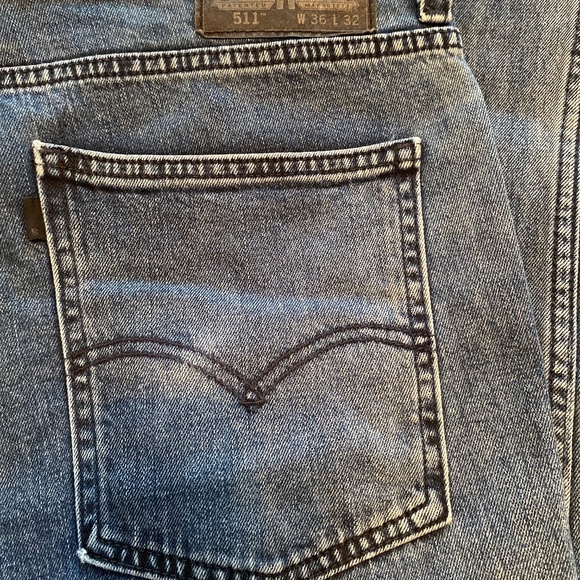Men’s Levi’s 511 Size 36x32 - Picture 4 of 10